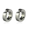 2pcs Stainless Steel Non Pierced Clip On Earrings for Men Women Magnetic Stud Earrings Punk Dangle Huggie Hoop Earrings Set - Image 19