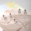 Cubic Zirconia Labret Stud 16G Internally Threaded for Lip Tragus and Helix - Image 43