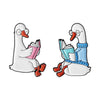 Goose Reader Enamel Pins Bookish Duck Bookworm Brooches Reading Badges Creative Animal Books Jewelry Gift for Kids Friends - Image 7