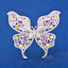 Romantic Purple Zircon Butterfly Brooches for Women Clothes Accessori Bow Dragonfly Ginkgo Leaf Broche Decorativo De Ropa - Image 10