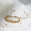 Adjustable Multicolor Heart Bead Bracelet with Woven Pattern - Image 55