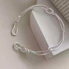 Silver Bracelet Bangle Vintage Open Lock Geometric Punk For Woman Girl Jewelry Gift - Image 8