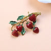 Enamel Brooch with Pearl Accents in Multiple Designs - Image 30
