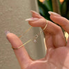 Stainless Steel Bracelet Jewelry Minimalist Zircon Charm Blade Chain Women’s Bracelet Accessories - Image 1