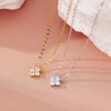 Tiny Flowers Dainty Necklace Gold Silver Color Stainless Steel Zircon Choker Necklace for Women Pendant Jewelry Gifts - Image 4