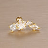 1PC 316L Stainless Steel Geometry Stud Earrings For Women Star Moon Lobe Daith Helix Cartilage Earring Piercing Jewelry - Image 7