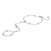 Stainless Steel Zircon Beads Back of Hand Chain Finger Bracelet Chic Sexy Jewelry Gift - Image 35