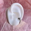 1 Pcs Sliver Dog Bone Claw 316L Stainless Steel Ear Bone Nail Korean Style Cartilage Earrings For Women Jewelry - Image 5