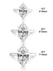 Silver Simple Classic Marquise Zircon Ring For Women Engagement Wedding Jewelry - Image 6
