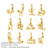 10PCS Stainless Steel Star Zodiac Sign 12 Constellation Pendant Accessories for Necklace Women Man Jewelry Gifts - Image 2