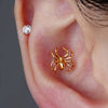 Titanium Spider Labret Lip Ring Tragus Cartilage Conch Flat Helix Stud Earring Halloween Piercing Jewelry - Image 6