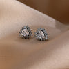Charm Silver Moon Flower Snowflake Colorful Love Earrings, Suitable for European Women's Valentine's Day Jewelry Gifts - Image 27