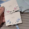 6Pcs/Set Korean Pink Ribbon Bowknot Shaped Pearl Stud Earrings Set for Women Sweet Pearl Heart Charm Earring Jewelry Gifts - Image 1