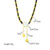 316L Stainless Steel Butterfly Moon Lock Blue Eyes Pendant Necklace For Women Multilayer Choker Chain Jewelry Gifts - Image 32