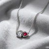 Silver Star Moon, Snowflake, Bow Design Zircon Inlaid Necklace, Women's Jewelry Valentine's Day Gift - Image 18