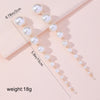 Long Dangling Earrings Women Elegant Imitation Pearl Tassel Earrings Wedding Party Jewelry Accessories - Image 3