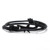 Nautical Bracelet Men Black Shark Braslet Sliding Adjustable 3mm Milan Cord Chain Summer Beach Surfer Jewelry Accessories - Image 11