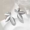 Stainless Steel Earrings Elegant Elegant Design Flower Petal Earrings For Women Jewelry Party Favors - Image 6