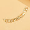 Punk Wide Lattice Thick Chain Bracelets for Women Chunky Hand Chains Charms Bracelets Ladies Jewelry Gifts - Image 5