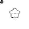 1PC Titanium Star Daith Earring Conch Helix Septum Piercing Clicker Segment Nose Ring Helix Rook Ear Piercings Women Jewelry 16G - Image 8