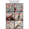 Women Men Simple Bangles Charms Italian Links Stainless Steel 9mm Width Gold Color Bracelets Jewelry Gifts - Image 6
