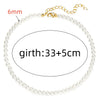 Pearl-Style Choker Necklace with Layered Bead Details - Image 5