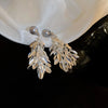 Lily Of The Valley Leaf Water Drop Resin Dangle Earrings Women Partysu Earring Hook Vintage Cheongsam Jewelr K - Image 10