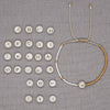 Simple Thin Bracelet Shell A-Z Initial Letter Charm Bracelets Jewelry for Women Gold Color Miyuki Beads - Image 1