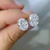 Oval Zirconia Ear Stud Female Daily Jewelry Simple Style Accessories for Women Stylish Lady Engagement Earrings - Image 4