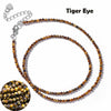 Faceted Gemstones Necklace 2mm Beads Quartz Crystal Tourmaline Lapis Shining Stone Beaded Necklace Choker Jewelry - Image 31