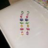 Colourful Crystal Zircon Necklace for Women Party Jewelry Accessory Ladies Elegant Zircon Jewelry - Image 3