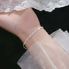 Zircon Double Layer Silver Colour Bracelet Women's Personality Bracelet Party Jewelry Birthday Gifts - Image 11