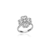 Spinner Zircon Heart Four Leaf Clover Rings For Women Stainless Steel Fidget Ring Jewelry Christmas Gift - Image 10