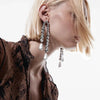 Niche Fringe Earrings Simple Rhinestone Pearl Earrings Design Sense Accessories Banquet Jewelry - Image 6