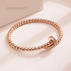 Classic Round Beads Nail Bracelets Wristband Bangles Jewelry Zirconia Bracelets Nail For Women Accessories - Image 6