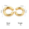 Minimalist Gold Color Round Earrings for Women Earcuff Women No Pierced C Shape Geometric Earclip Ear Bone Clip Punk Jewelry - Image 12