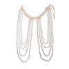 Imitation Pearl Tassel Shoulder Chain Bridal Body Jewelry - Image 5
