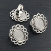 13x18mm 5pcs Antique Silver Plated And Bronze Plated Brass Oval Adjustable Ring Settings Blank/Base,Fit 13x18mm Glass Cabochons - Image 17