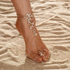 Summer Beach Accessories Feet Jewelry Simple Sexy Handmade Bead Chains Tassels Toe Foot Bracelet For Women - Image 13