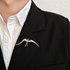 Greatera Stainless Steel Bird Swallow Brooches for Women Men Unsiex Gold Silver Color Metal Lovely Bird Animal Party Brooch Pins - Image 3