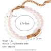 Elegant Style Stainless Steel Freshwater Pearl Bracelets Gold Plated Party Wedding Women Hand Jewelry - Image 10