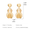 Exaggerated Leaf Flower Earrings Women Retro Long Earrings Light Temperament Banquet Jewelry Gifts - Image 6