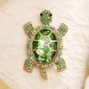 Cute Women Kids Turtle Transparent Rhinestone Brooches Pins Classic Shiny Boutique Decoration Animal Badges Corsage - Image 12