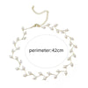 Pearl Beaded Choker Necklace with a Short Chain - Image 9