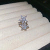Crystal Star Clip-On Ear Cuff Earrings in Gold-Tone or Silver-Tone - Image 8