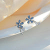 Silver Color Inlaid Zircon Clover Tassel Earrings For Women Delicate Chain Pendant Earring Party Jewelry Accessories Gifts - Image 24