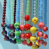 Dopamine 3D Fruit Beaded Necklace Bohemian Retro Pomegranate Strawberry Tomato Choker Exaggerated Bracelet Bikini Jewelry Gift - Image 5