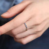 Colorful Rainbow Cubic Zircon Promise Rings for Women Gold Color Wedding Accessories Statement Jewelry - Image 6