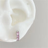 1pcs Shiny Zircon Cross Earrings for Women Stainless Steel Ear Bone Nail Ear Accessories - Image 6
