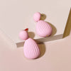 Korean Colorful Cute Hanging Drop Earrings For Women Arcylic Water drop Long Big Earring for Grils Party Dangle - Image 15